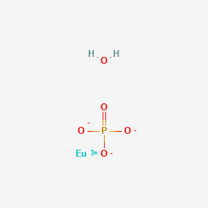 molecular formula EuH2O5P B170149 Europium(III) phosphate hydrate CAS No. 14913-20-3