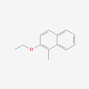 molecular formula C13H14O B170156 2-Ethoxy-1-methylnaphthalene CAS No. 100797-28-2