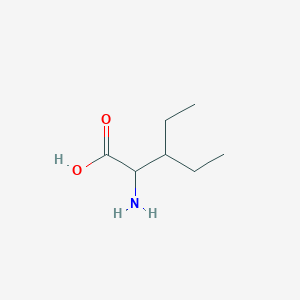 molecular formula C7H15NO2 B017016 2-Amino-3-ethylpentanoic acid CAS No. 14328-54-2