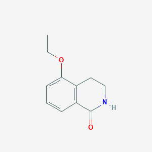molecular formula C11H13NO2 B170161 5-Ethoxy-3,4-dihydroisoquinolin-1(2H)-one CAS No. 129075-74-7