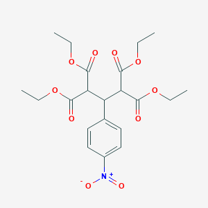 Tetraethyl 2-(4-nitrophenyl)propane-1,1,3,3-tetracarboxylate