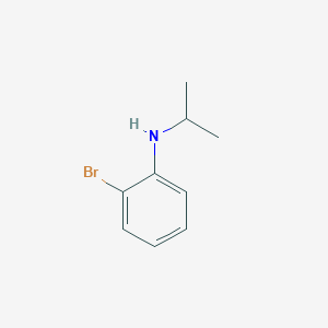 molecular formula C9H12BrN B170166 2-bromo-N-(propan-2-yl)aniline CAS No. 156643-24-2
