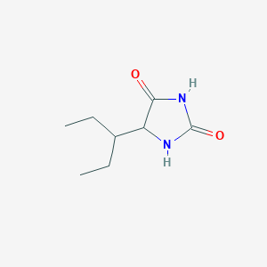 molecular formula C8H14N2O2 B017017 5-(新戊基)乙内酰脲 CAS No. 110072-96-3