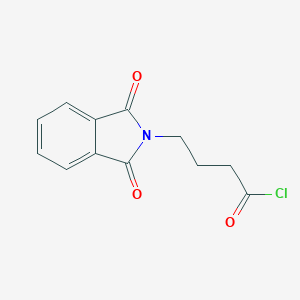 molecular formula C12H10ClNO3 B170189 N-(4-Chloro-4-oxobutyl)phthalimide CAS No. 10314-06-4