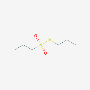 molecular formula C6H14O2S2 B170212 Propyl propane thiosulfonate CAS No. 1113-13-9