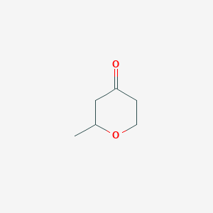 molecular formula C6H10O2 B170226 2-Methyloxan-4-one CAS No. 1193-20-0