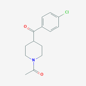 1-[4-(4-Chlorobenzoyl)piperidin-1-yl]ethanone