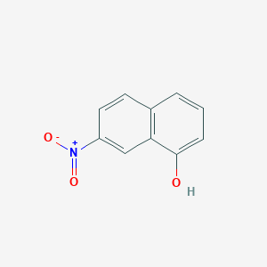 molecular formula C10H7NO3 B170233 7-Nitronaphthalen-1-ol CAS No. 19256-82-7