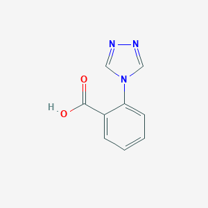 molecular formula C9H7N3O2 B170247 2-(4H-1,2,4-triazol-4-yl)benzoic acid CAS No. 167626-65-5