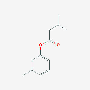 molecular formula C12H16O2 B170259 3-Methylphenyl 3-methylbutyrate CAS No. 105401-73-8