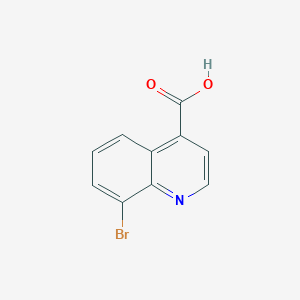 molecular formula C10H6BrNO2 B170260 8-Bromoquinoline-4-carboxylic acid CAS No. 121490-67-3