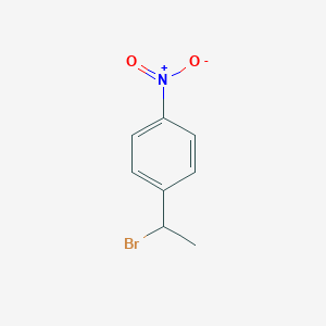 molecular formula C8H8BrNO2 B170261 1-(1-溴乙基)-4-硝基苯 CAS No. 19935-81-0