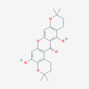 molecular formula C23H24O6 B170266 Br-Xanthone A CAS No. 112649-48-6