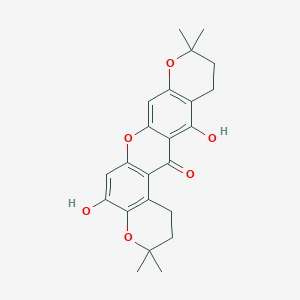 molecular formula C23H24O6 B170266 BR-xanthone A CAS No. 112649-48-6