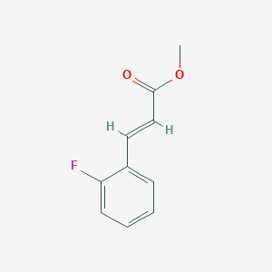 molecular formula C10H9FO2 B170268 methyl (2E)-3-(2-fluorophenyl)prop-2-enoate CAS No. 104201-65-2