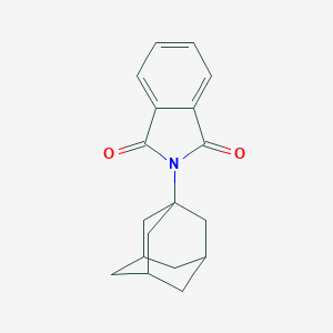 molecular formula C18H19NO2 B170270 N-(1-金刚烷基)邻苯二甲酰亚胺 CAS No. 16808-41-6