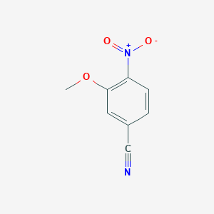 molecular formula C8H6N2O3 B170296 3-Methoxy-4-nitrobenzonitrile CAS No. 177476-75-4