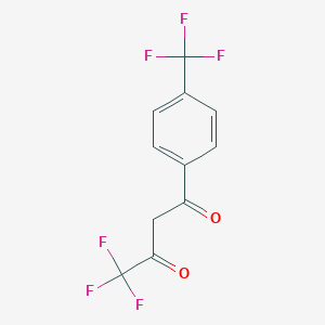 4,4,4-Trifluoro-1-(4-trifluoromethylphenyl)-1,3-butanedione
