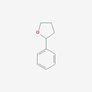 molecular formula C10H12O B170303 2-Phenyl-tetrahydrofuran CAS No. 16133-83-8
