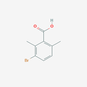 molecular formula C9H9BrO2 B170314 3-溴-2,6-二甲基苯甲酸 CAS No. 123278-07-9