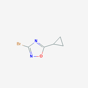 3-Bromo-5-cyclopropyl-1,2,4-oxadiazole