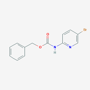 molecular formula C13H11BrN2O2 B170330 Benzyl (5-bromopyridin-2-yl)carbamate CAS No. 175393-09-6