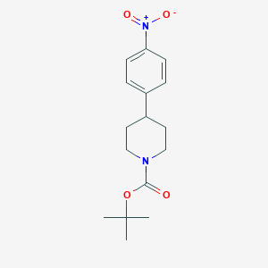 molecular formula C16H22N2O4 B170331 1-Boc-4-(4-nitrophenyl)Piperidine CAS No. 170011-56-0