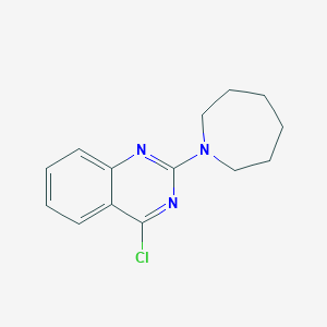 2-(Azepan-1-yl)-4-chloroquinazoline