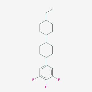 (1R,4R)-4-ethyl-4'-(3,4,5-trifluorophenyl)-1,1'-bi(cyclohexane)
