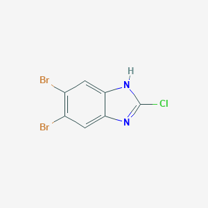 5,6-Dibromo-2-chloro-1H-1,3-benzodiazole
