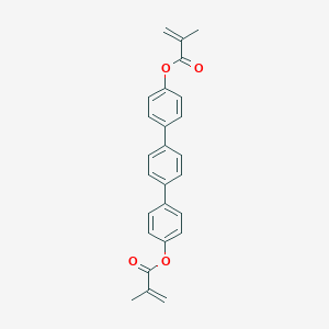 [4-[4-[4-(2-Methylprop-2-enoyloxy)phenyl]phenyl]phenyl] 2-methylprop-2-enoate
