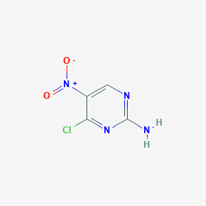 4-Chloro-5-nitropyrimidin-2-amine