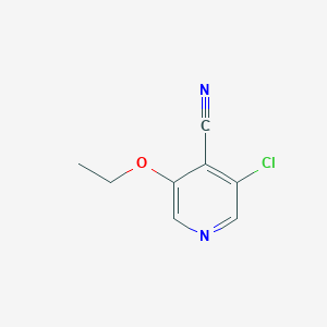 3-Chloro-5-ethoxypyridine-4-carbonitrile