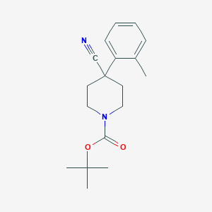1-Boc-4-cyano-4-(2-methylphenyl)-piperidine