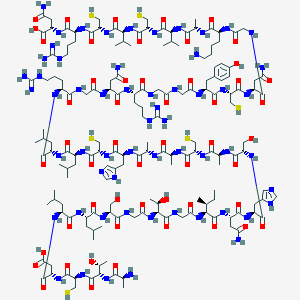 molecular formula C164H272N58O52S6 B170424 Sapecin CAS No. 119938-54-4