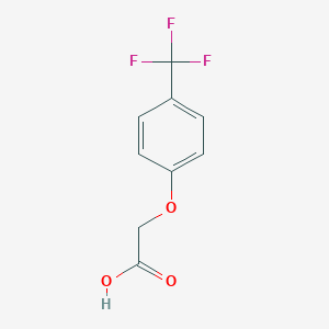 molecular formula C9H7F3O3 B170434 2-[4-(三氟甲基)苯氧基]乙酸 CAS No. 163839-73-4