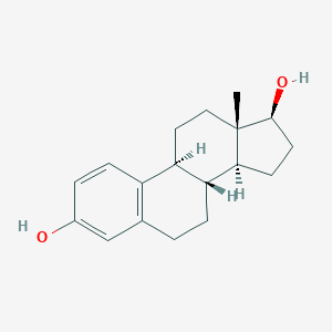 molecular formula C18H24O2 B170435 雌二醇 CAS No. 141290-02-0