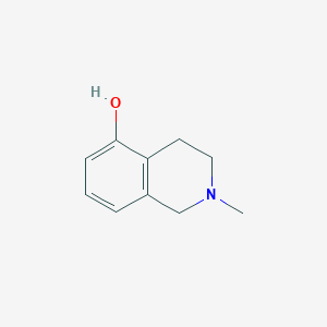 molecular formula C10H13NO B170444 2-Methyl-1,2,3,4-tetrahydroisoquinolin-5-ol CAS No. 14097-42-8