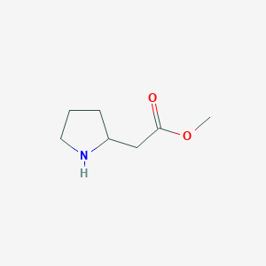 2-Pyrrolidineacetic acid, methyl ester