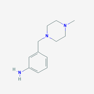 3-[(4-Methylpiperazin-1-yl)methyl]aniline
