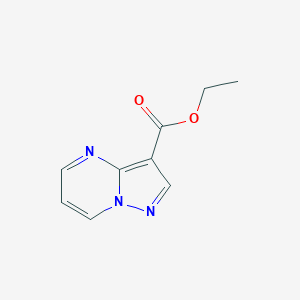 molecular formula C9H9N3O2 B170497 乙基吡唑并[1,5-a]嘧啶-3-甲酸酯 CAS No. 115932-00-8