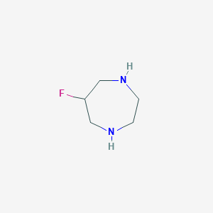 B170519 6-Fluoro-1,4-diazepane CAS No. 123187-94-0