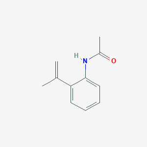 molecular formula C11H13NO B170523 N-[2-(Prop-1-en-2-yl)phenyl]acetamide CAS No. 72934-86-2
