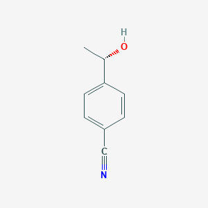 molecular formula C9H9NO B017053 (S)-1-(4-Cyanophenyl)ethanol CAS No. 101219-71-0