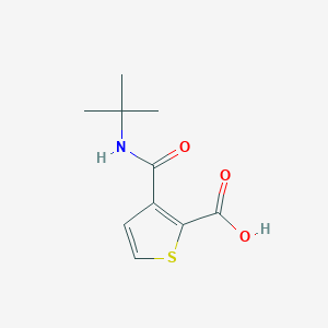 3-(Tert-butylcarbamoyl)thiophene-2-carboxylic acid