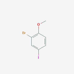 molecular formula C7H6BrIO B170571 2-Bromo-4-iodoanisole CAS No. 182056-39-9