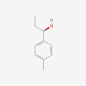 molecular formula C10H14O B170589 (1R)-1-(4-methylphenyl)propan-1-ol CAS No. 112777-65-8