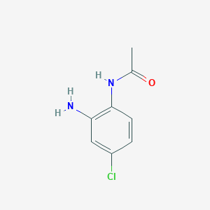 molecular formula C8H9ClN2O B170603 N-(2-amino-4-chlorophenyl)acetamide CAS No. 51223-59-7