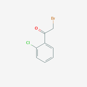 molecular formula C8H6BrClO B017061 2-Bromo-2'-chloroacetophenone CAS No. 5000-66-8