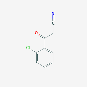 molecular formula C9H6ClNO B017063 2-Chlorobenzoylacetonitrile CAS No. 40018-25-5